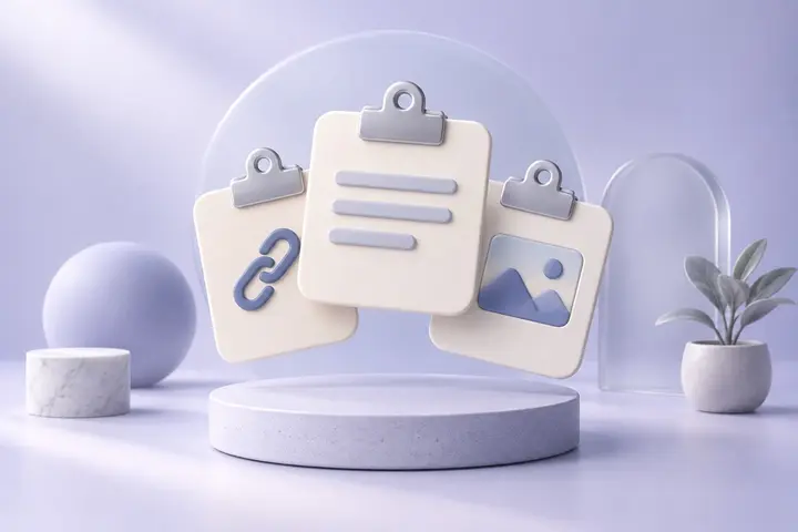Pasteboard promotional illustration